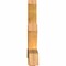 Ekena Millwork Alberta Rough Sawn Timber Gable Bracket, Western Red Cedar, 84"W x 42"H x 6"D x 6"F, 12/12 Pitch GBW084X42X0606ALB00RWR - alternate 5